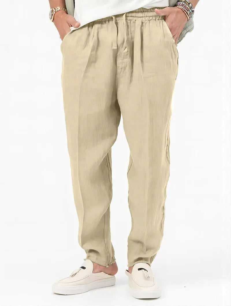 Bequeme Leinenhose