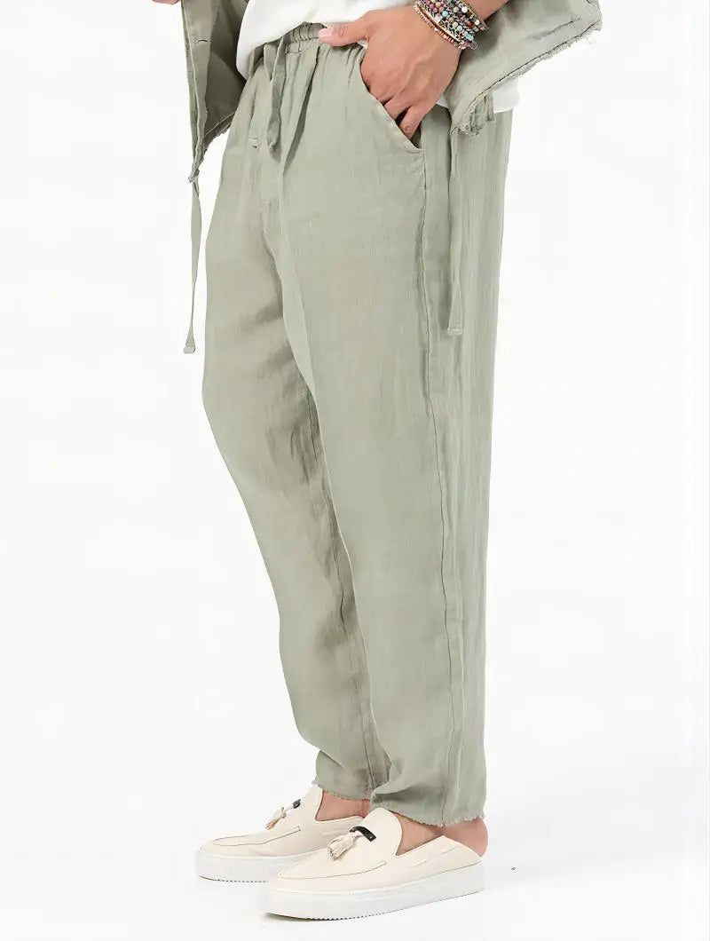 Bequeme Leinenhose