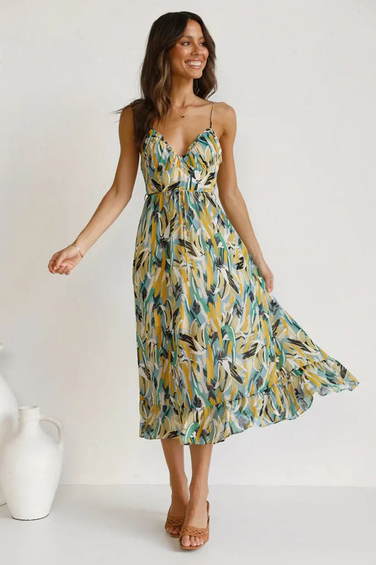 Kleid mit Spaghettiträgern für Damen