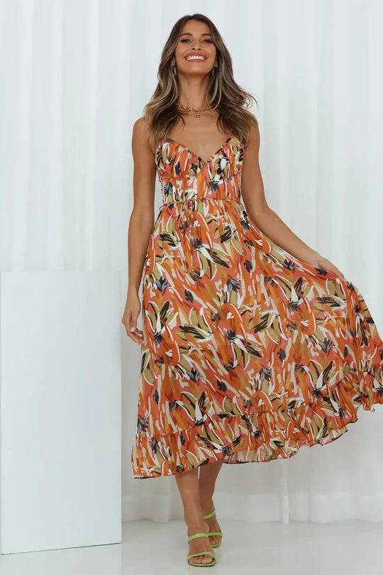 Kleid mit Spaghettiträgern für Damen