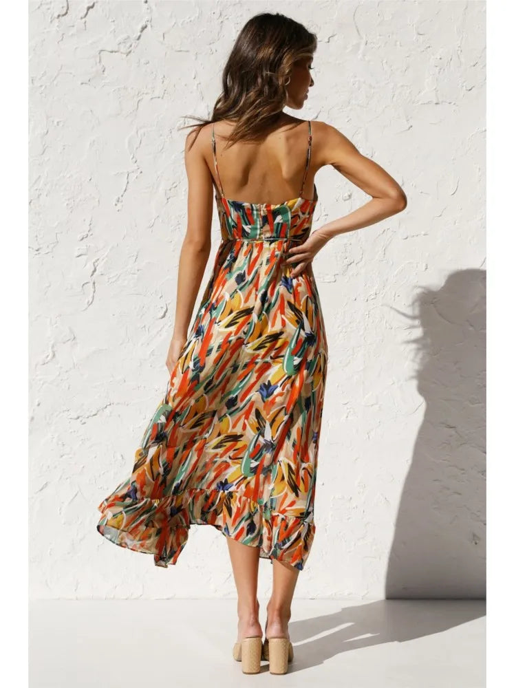 Kleid mit Spaghettiträgern für Damen