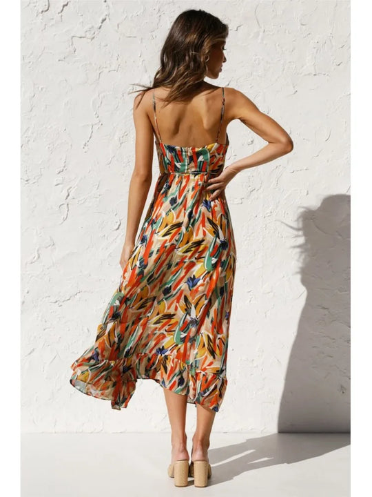 Kleid mit Spaghettiträgern für Damen
