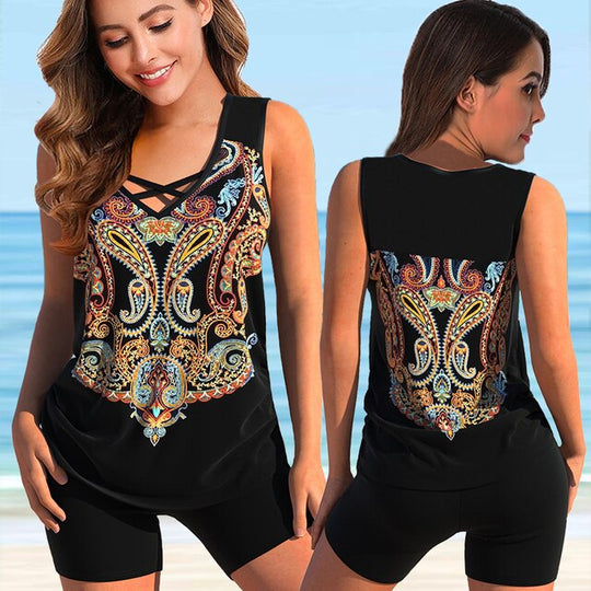 Heidi-Mode | Eleganter Tankini Badeanzug für Damen