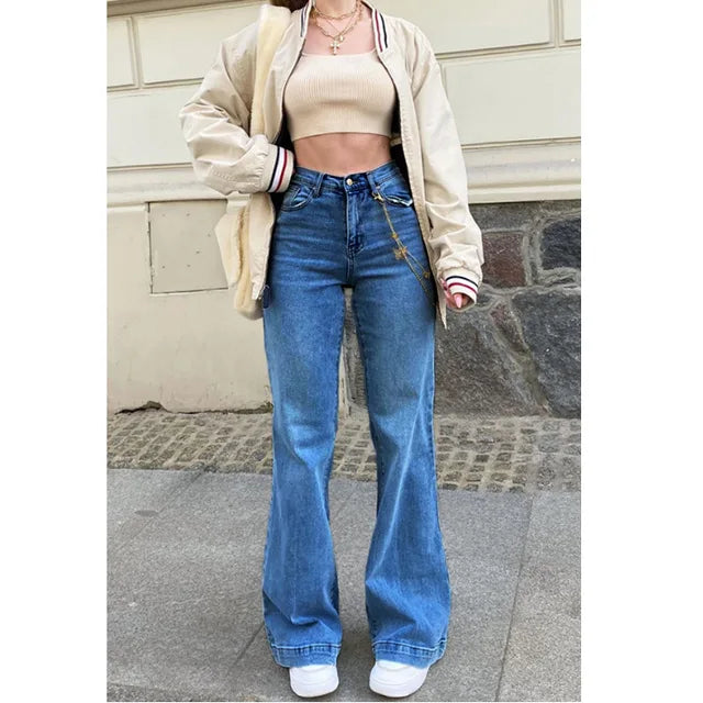 Heidi-Mode - Weite Retro-Jeans