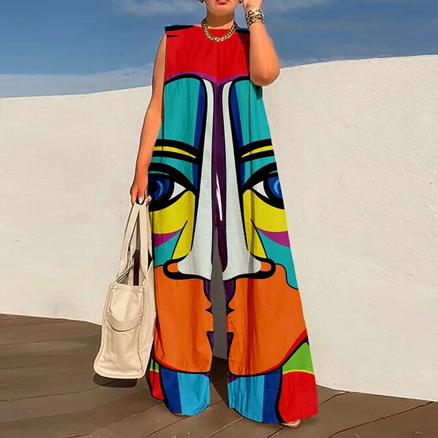Heidi-Mode | Hosen mit Weitem Bein Overall
