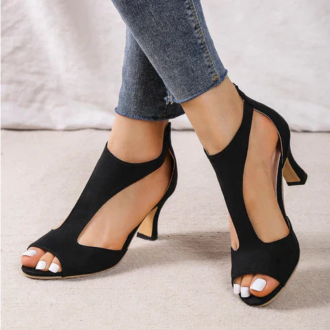 Heidi-Mode -  Orthopädische Sandalen mit Absätzen