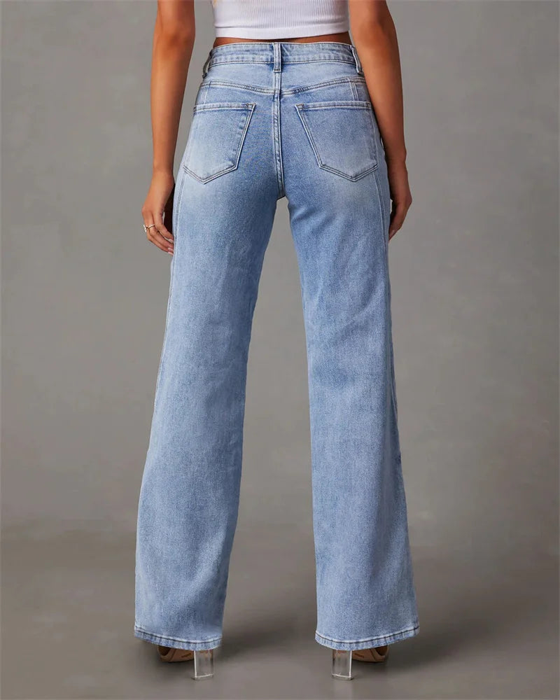 – elegante weite Jeans