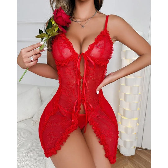 Boudoir Sensuele Zomer Camisole Met Kant