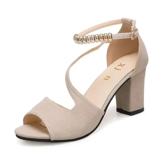 Heidi-Mode | High Heels Bequeme Sandalen