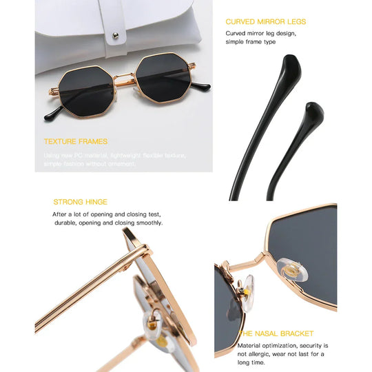 Heidi-Mode | Geometrische Sonnenbrille für Damen Kühn & Schick