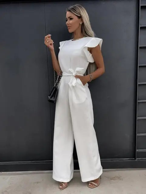 Heidi - Eleganter Jumpsuit mit weitem Bein