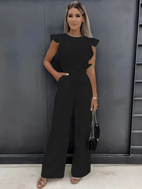 Heidi - Eleganter Jumpsuit mit weitem Bein