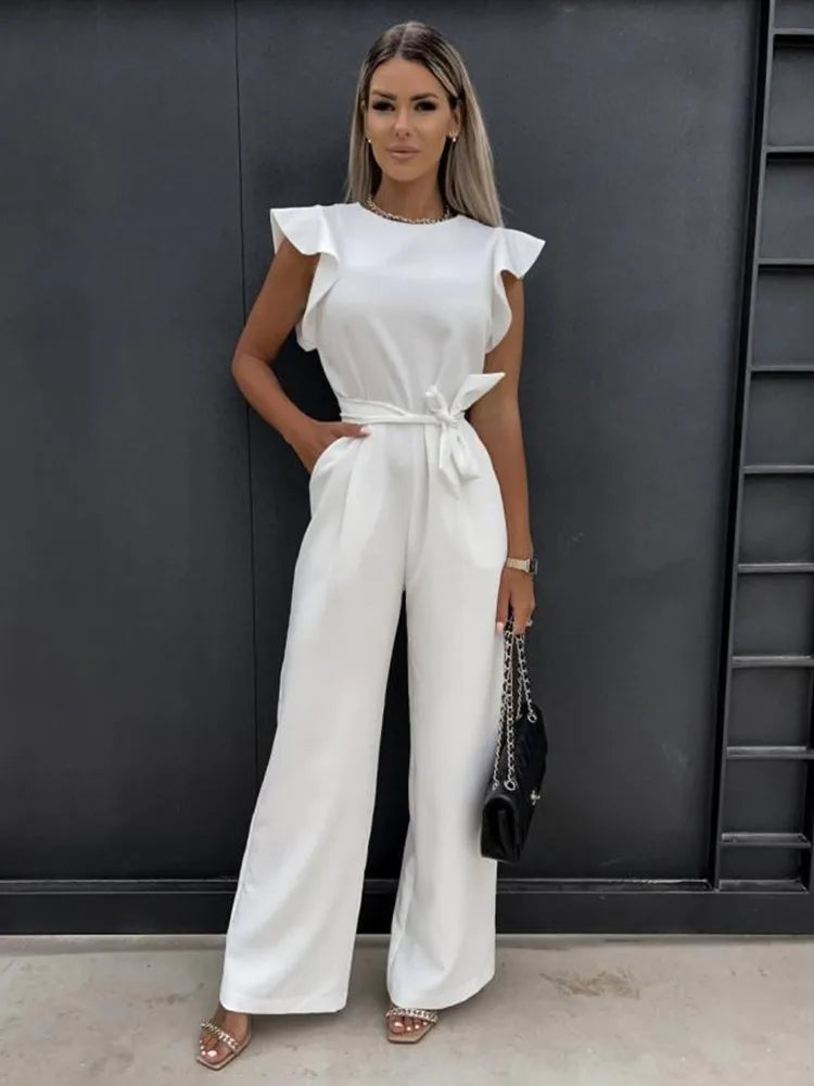 Heidi - Eleganter Jumpsuit mit weitem Bein