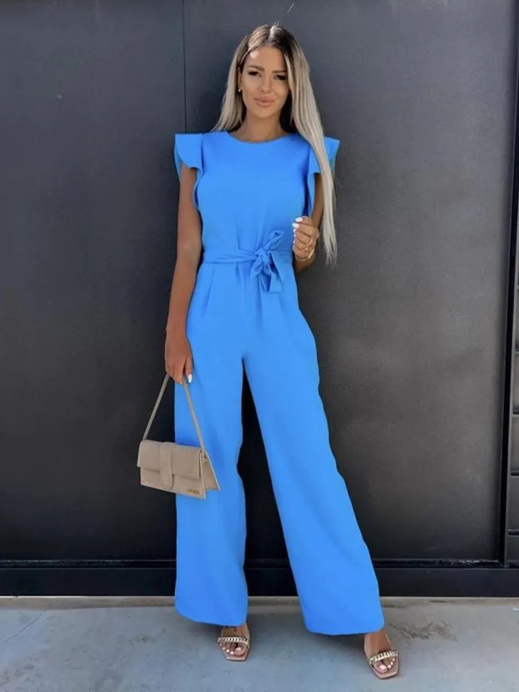 Heidi - Eleganter Jumpsuit mit weitem Bein