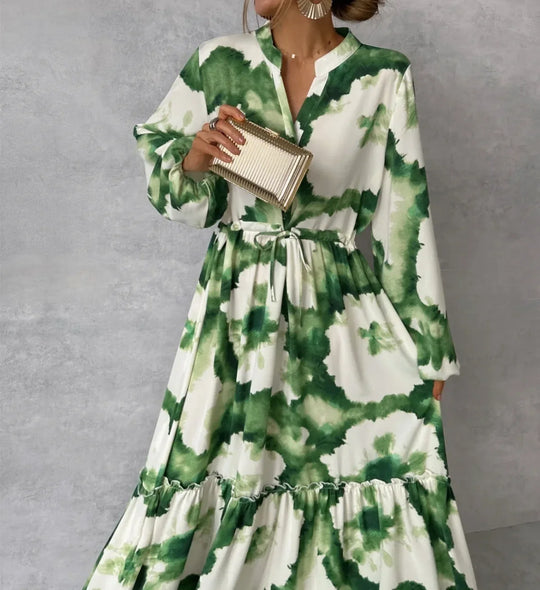 Groene Maxi Jurk