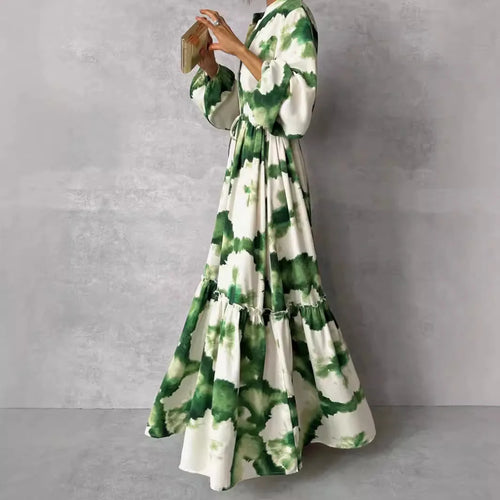 Groene Maxi Jurk