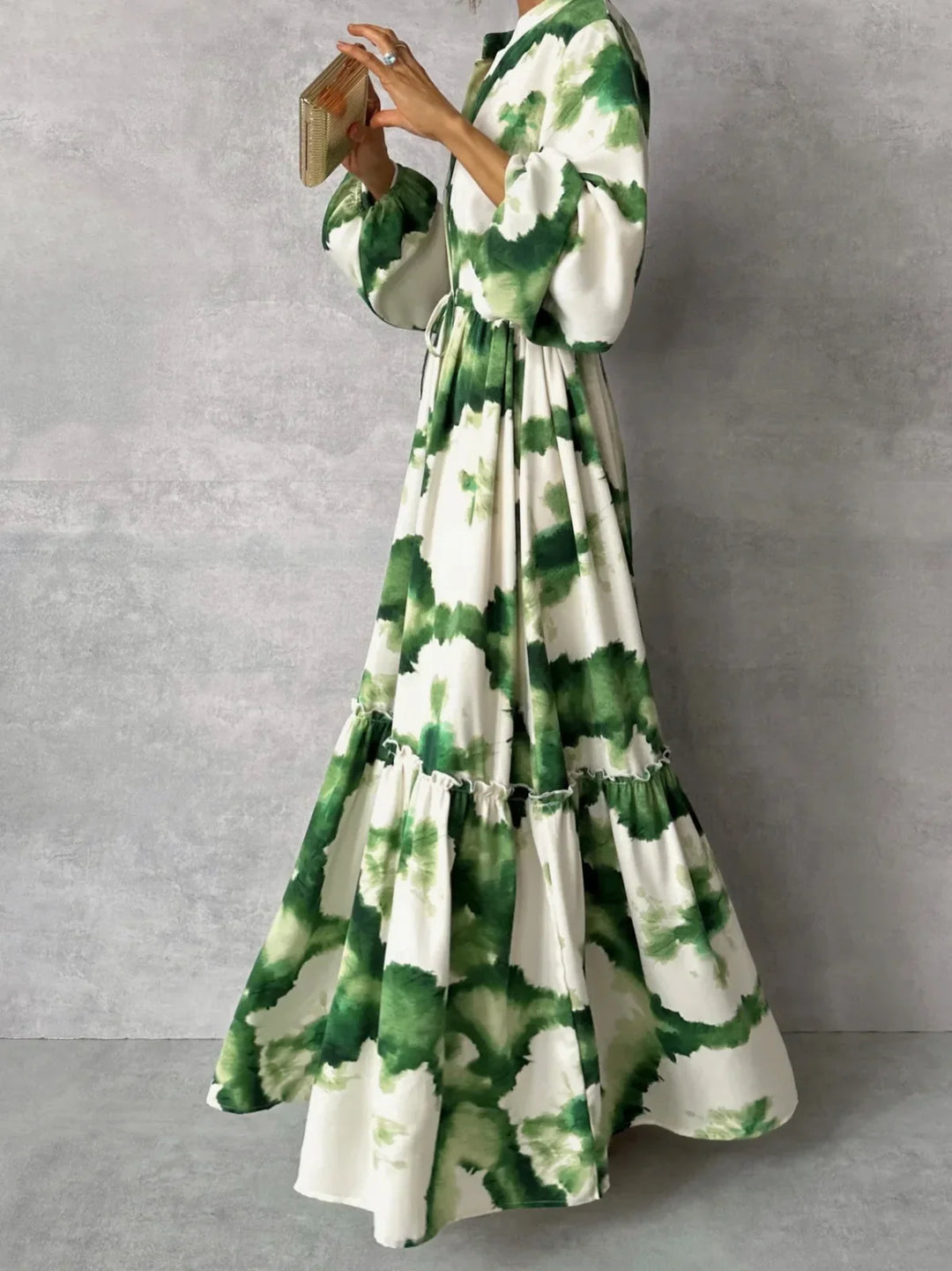 Groene Maxi Jurk