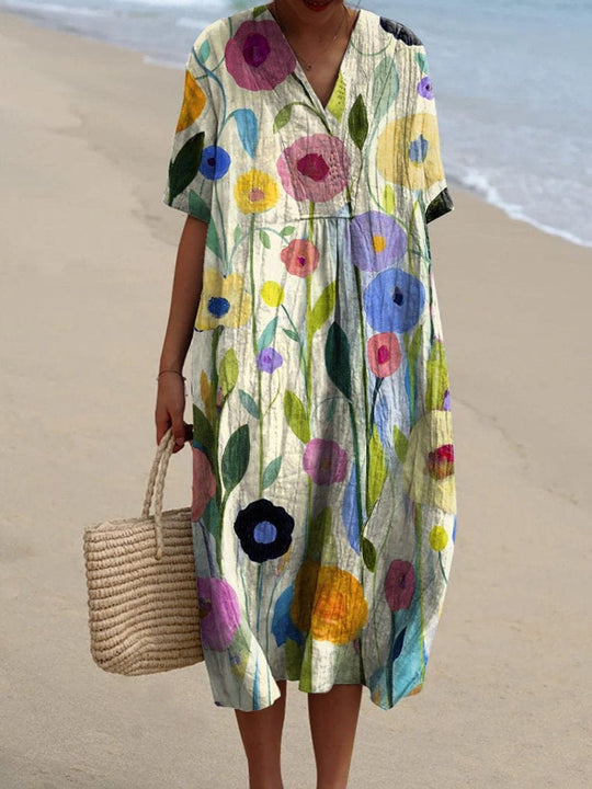 Heidi-Mode | Bunte, Blumige Sommerkleid