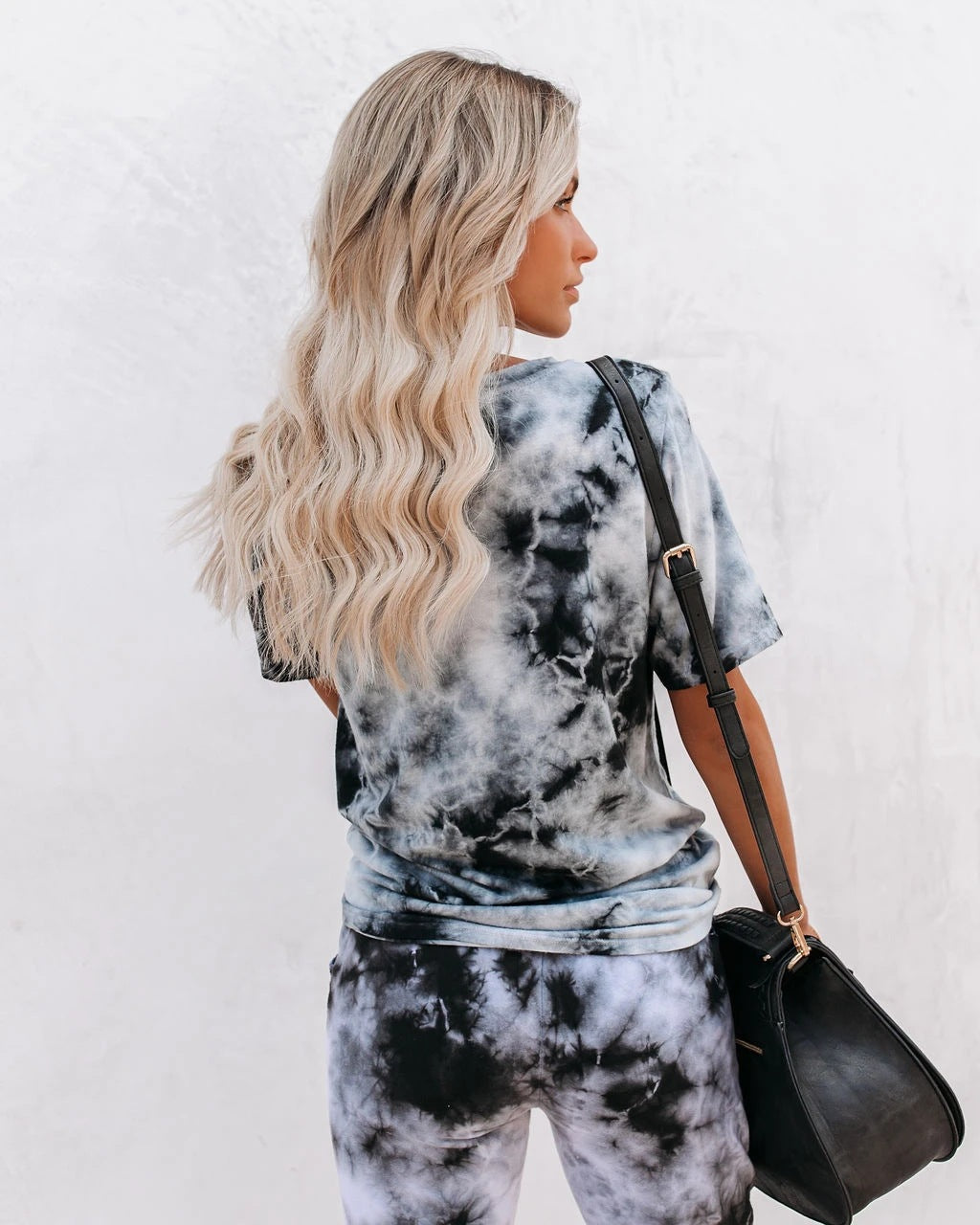 Damen Jogginganzug im modischen Batikdesign Heidi-Mode