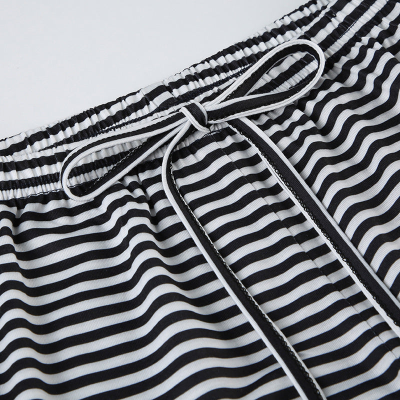 Heidi-Mode | Gestreifte Loungehose