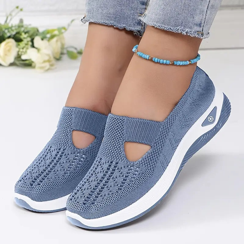 Heidi-Mode | Atmungsaktive Orthopädische Slip-On Sneakers für Damen