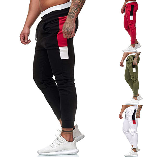 Herren Sportliche Jogginghose mit elastischem Bund und praktischen Taschen Heidi-Mode