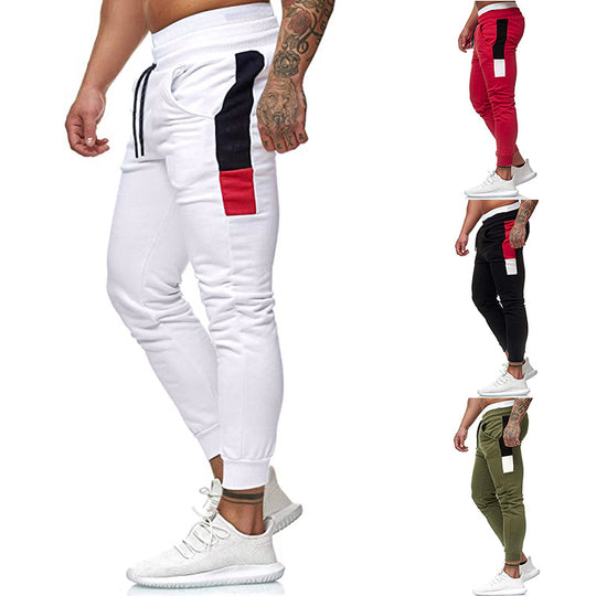 Herren Sportliche Jogginghose mit elastischem Bund und praktischen Taschen Heidi-Mode