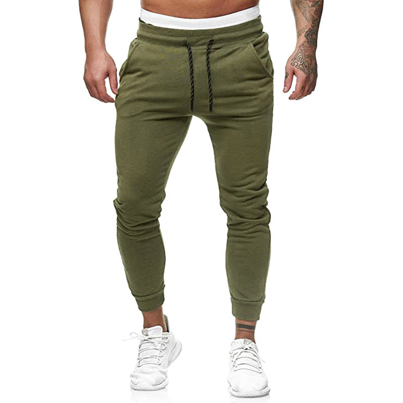 Herren Sportliche Jogginghose mit elastischem Bund und praktischen Taschen Heidi-Mode