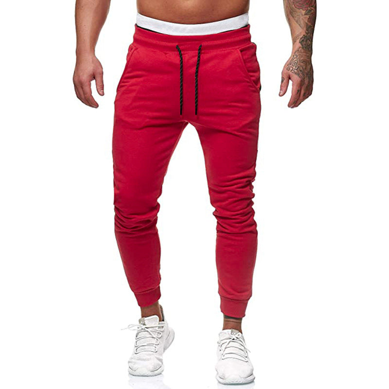 Herren Sportliche Jogginghose mit elastischem Bund und praktischen Taschen Heidi-Mode