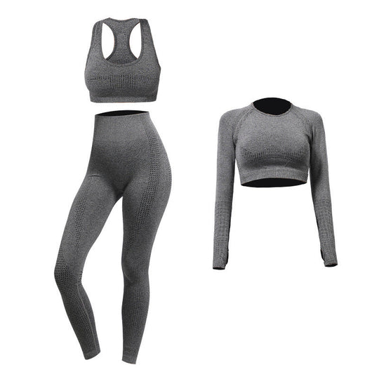 Schnelltrocknendes Enges Yogahosen-Set