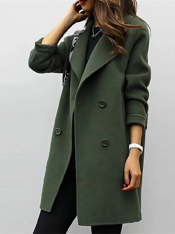 Heidi-Mode | Eleganter Mantel Herbst und Winter für Damen