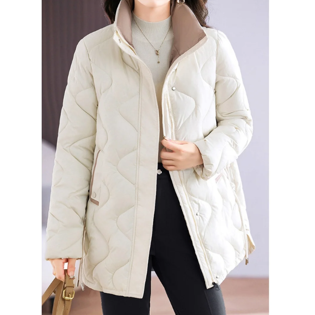 Heidi-Mode | Elegante gesteppte Jacke mit Stehkragen für einen Smart-Look Ideal für Herbst/Winter