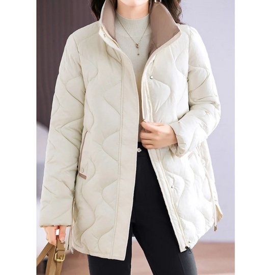 Heidi-Mode | Elegante gesteppte Jacke mit Stehkragen für einen Smart-Look Ideal für Herbst/Winter