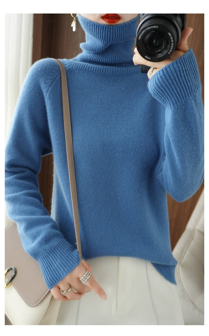 HeidiMode - Softwarm Kuscheliger Strickpullover Aus Kaschmir