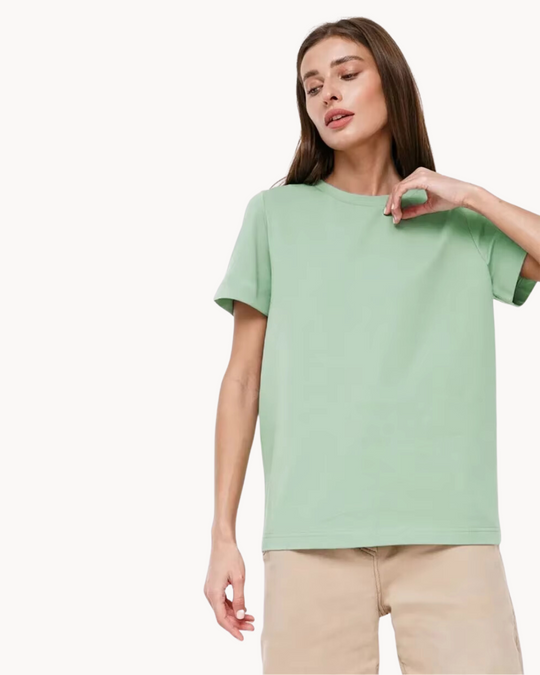 Heidi-Mode | Luxurious Soft Stretch Damen T-Shirt