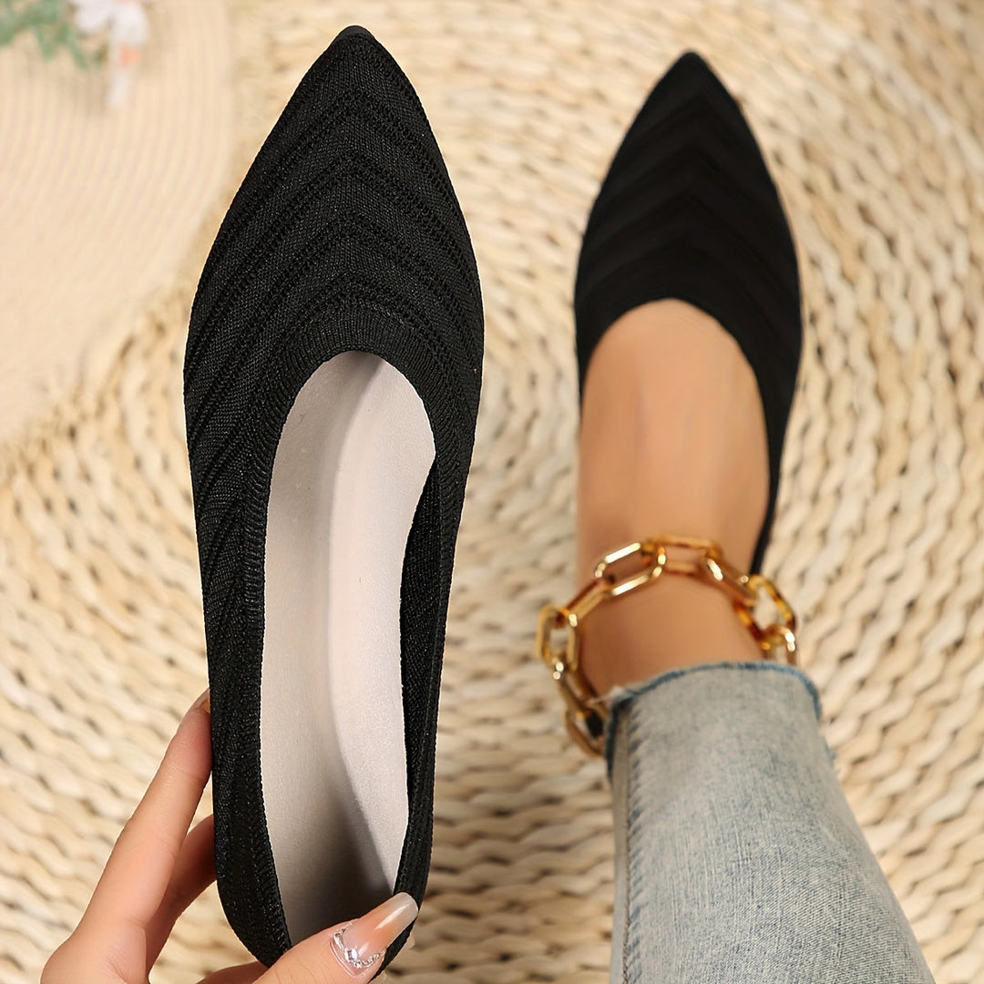 Heidi-Mode | Ballerinas für Damen Slip On Atmungsaktive Wohnungen