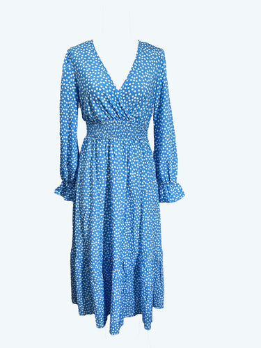 Kleid mit Pin-Dot-Print - Esmé