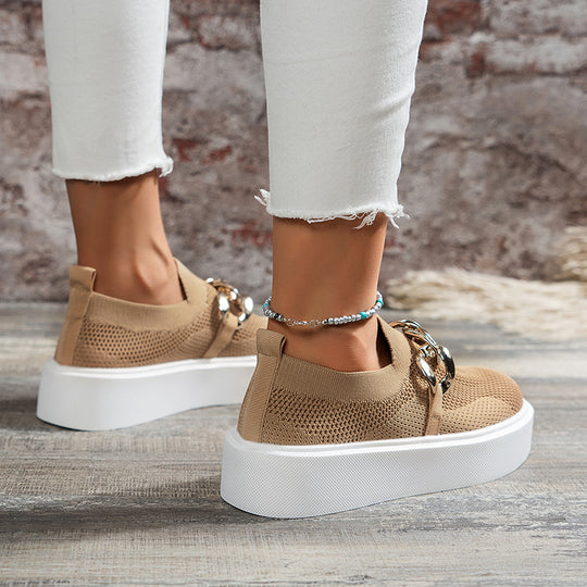 Ollie | Kette Flats Schuhe