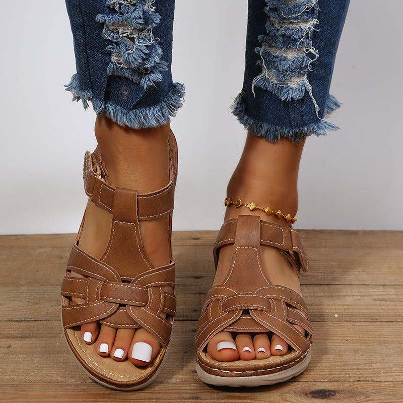 Heidi-Mode | Orthopädische Klettschuhe mit Dämpfungssohle für Damen