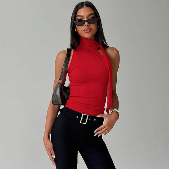 Heidi Mode | Riemen ärmellose kleine Weste