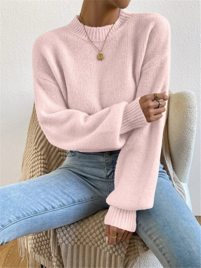 Heidi-Mode | Comfortabele Dames Trui Met Lange Mouwen