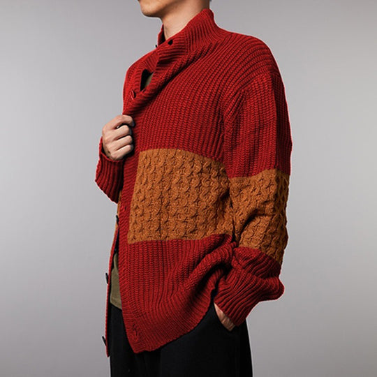 Damen modische Strickjacke mit Waffelmuster und luxuriöser Textur Heidi-Mode