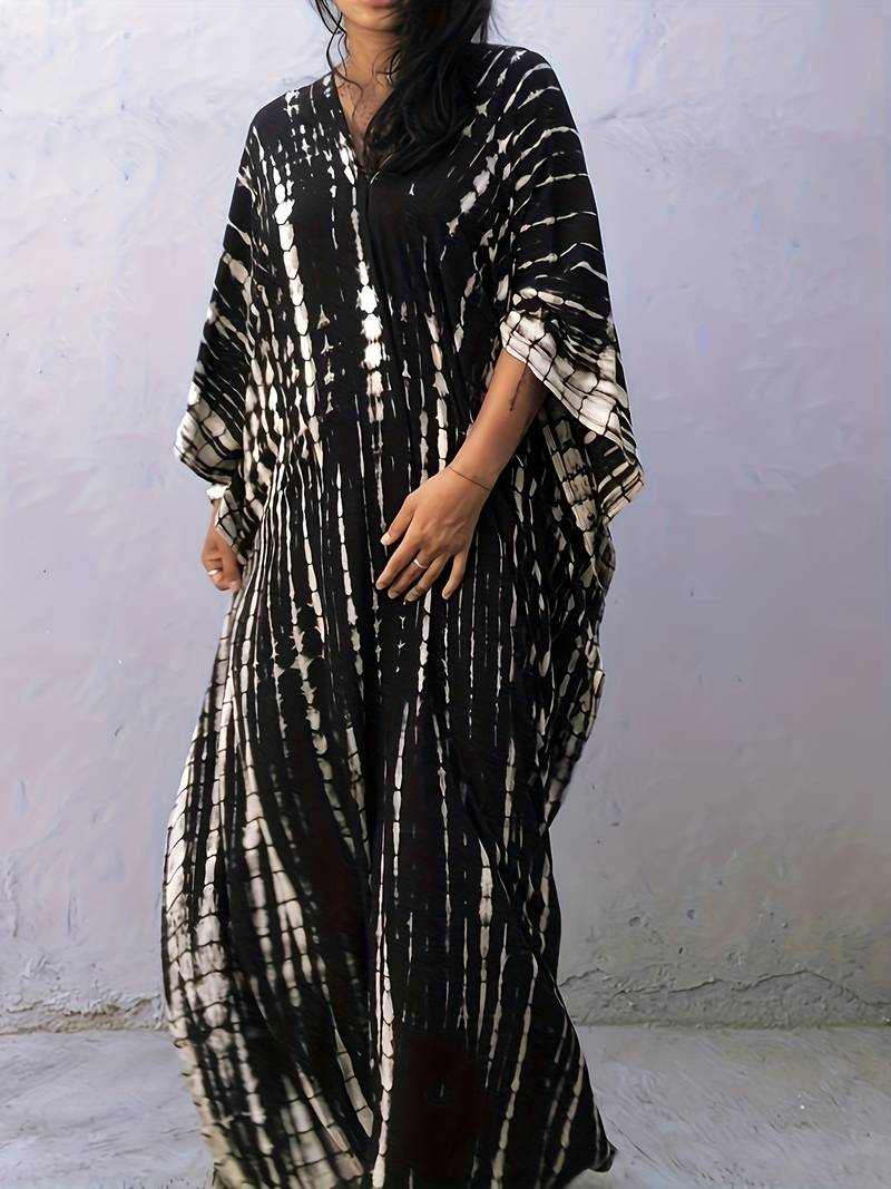 Heidi-Mode | Übergröße Kaftan Kleid