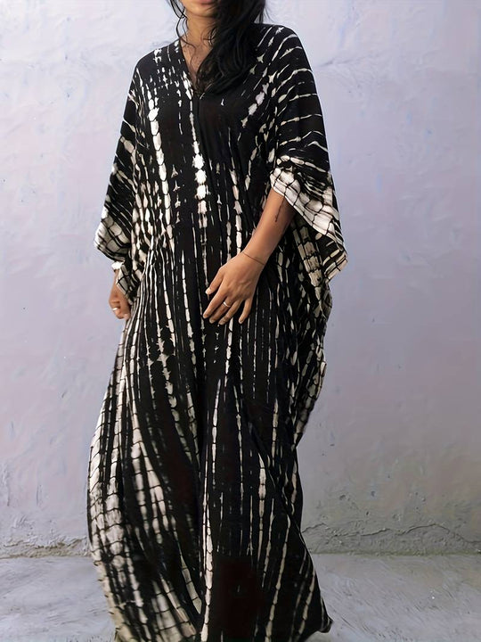 Heidi-Mode | Übergröße Kaftan Kleid