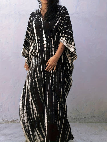 Übergroßes Kaftan-Kleid