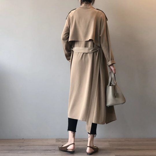 Trenchcoat Offene Vorderseite Damen