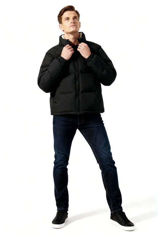 Johan - Fleece-gefütterte Pufferjacke