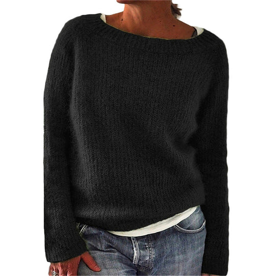 Klassischer Strickpullover