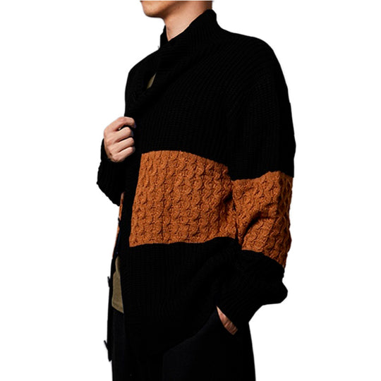 Damen modische Strickjacke mit Waffelmuster und luxuriöser Textur Heidi-Mode