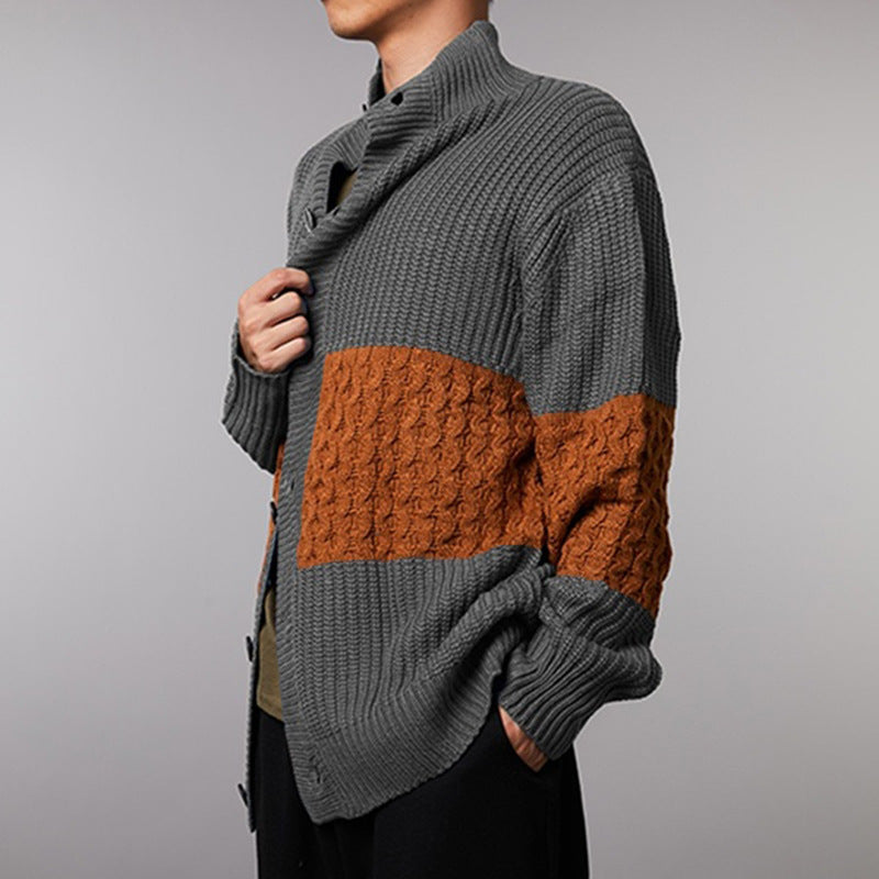 Damen modische Strickjacke mit Waffelmuster und luxuriöser Textur Heidi-Mode
